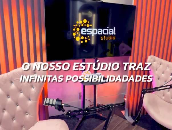 Texto animado + Logo - Imagem de Capa