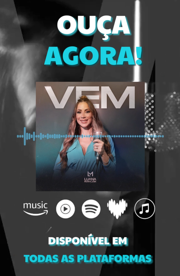 Post de divulgação da música "Vem" - Imagem de Capa